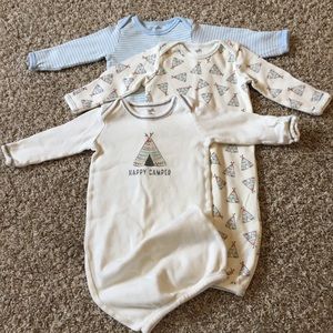 Organic Baby Gowns